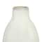 Hello Honey® 14" Cream Stoneware Vase with Gold Pattern